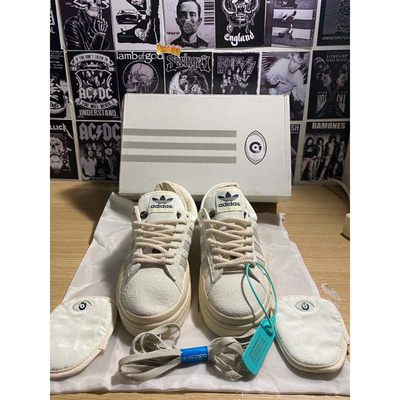 Sepatu Adidas Campus x Bad Bunny Cream
