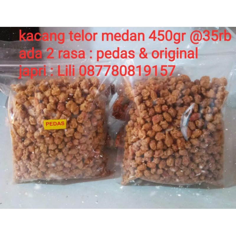 

KACANG TELOR MEDAN HOMEMADE PREMIUM 450gr