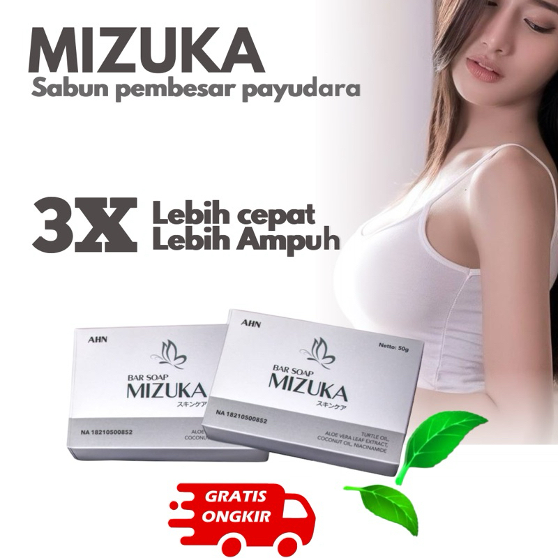 (PRIVASI AMAN) MIZUKA BAR SOAP PEMBESAR PENGENCANG PAYUDARA 100% original BPOM