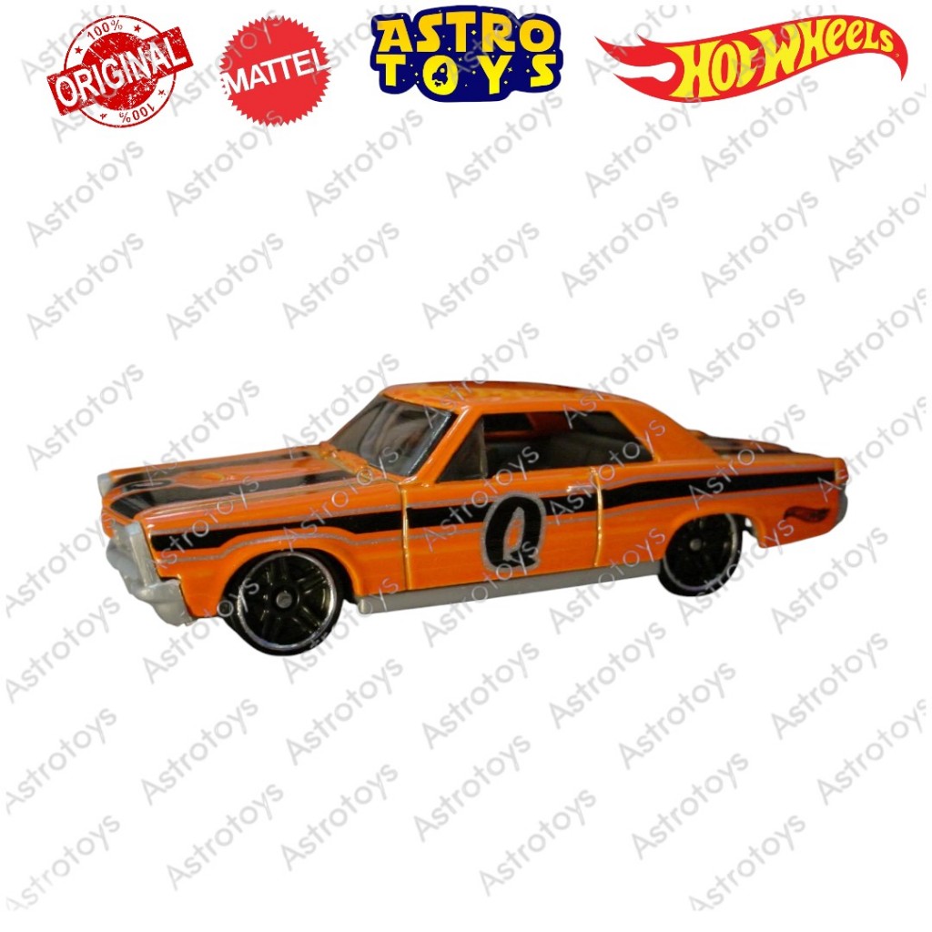 Hot Wheels Basic 1965 Pontiac GTO Muscle Car 1:64 / Mainan Diecast Metal Mobil Hotwheels Hotweels