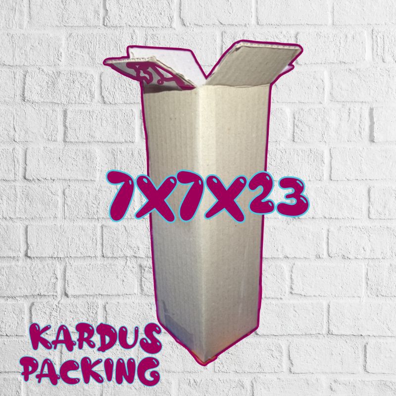 

kardus packing UK 7x7x23 kardus besar kardus kecil