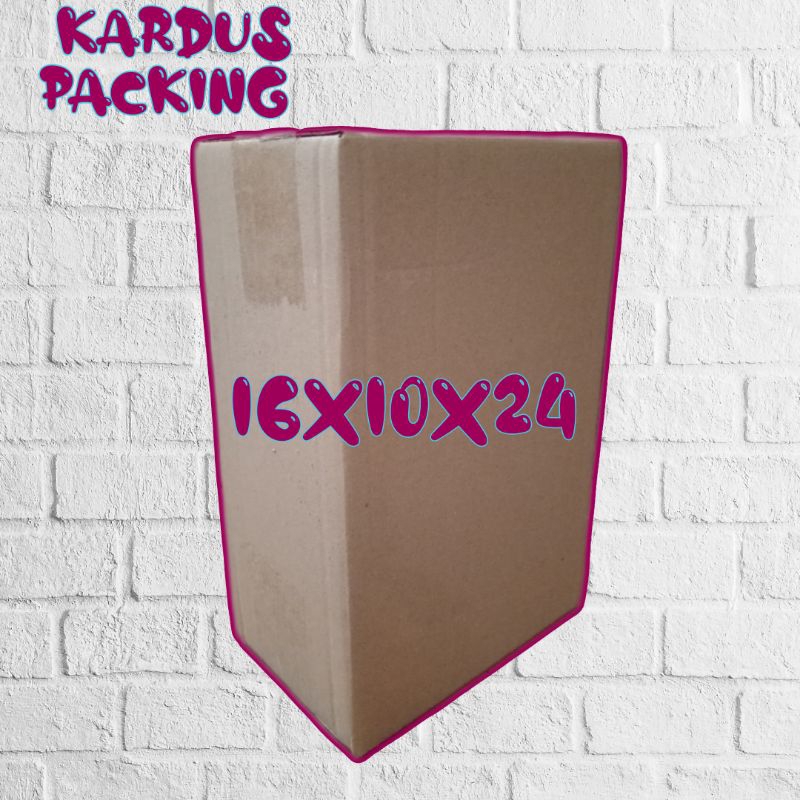 

kardus packing UK 16x10x24 kardus kecil kardus besar