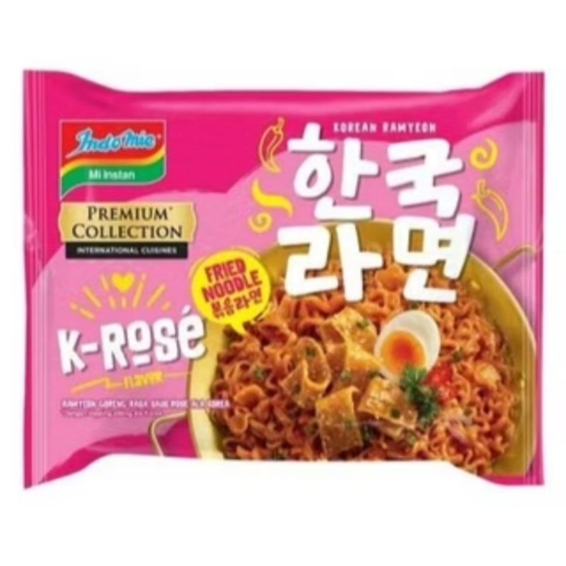 

Indomie premium collection Fiery chikin / K-rose / Spicy ramyeon