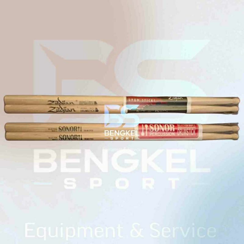 Stick Drum Sonor bahan maple kwalitas stik drum premium