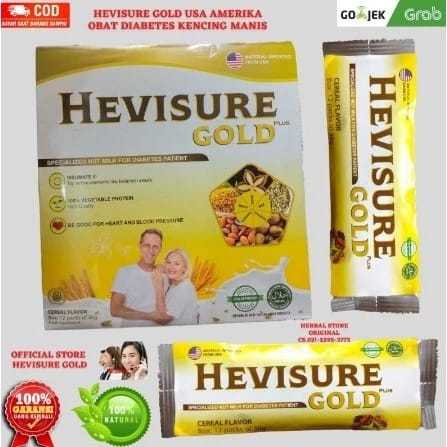

PROMO !!! Hevisure Gold Susu Diabetes Kencing Manis dan Penstabil Gula Darah 100% Original BPOM - Paket 1 Box