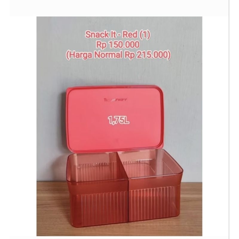 snack it tupperware