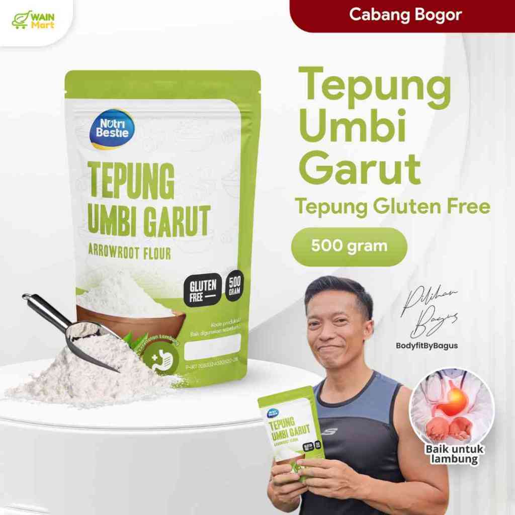 

Tepung Umbi Garut 500 gram Solusi Atasi Nyeri Lambung Gerd Maag dan Perut Kembung