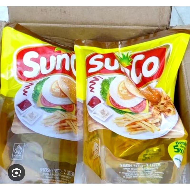 

Sunco 2 Liter | Minyak goreng sunco kemasan 2 Liter