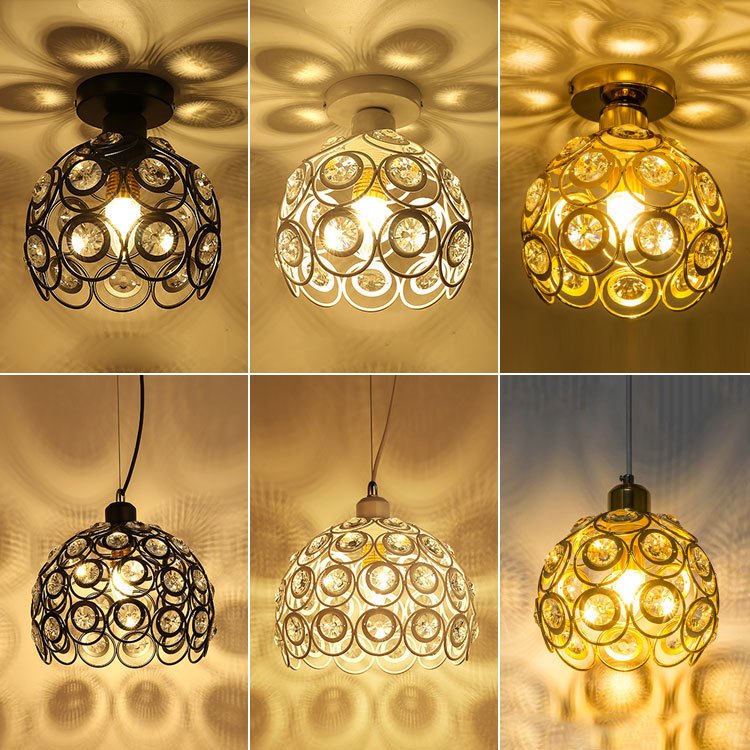 Lampu Plafon lampu led plafon hias ruang tamu minimalis lampu gantung kristal tangga teras modern