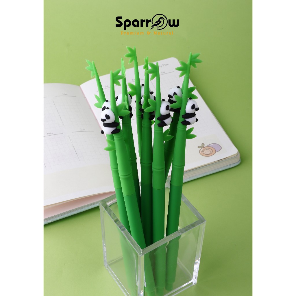 

SPARROW Pen Silikon / Silicone Pen / Pen Karakter Lucu Cantik PANDA (7760)