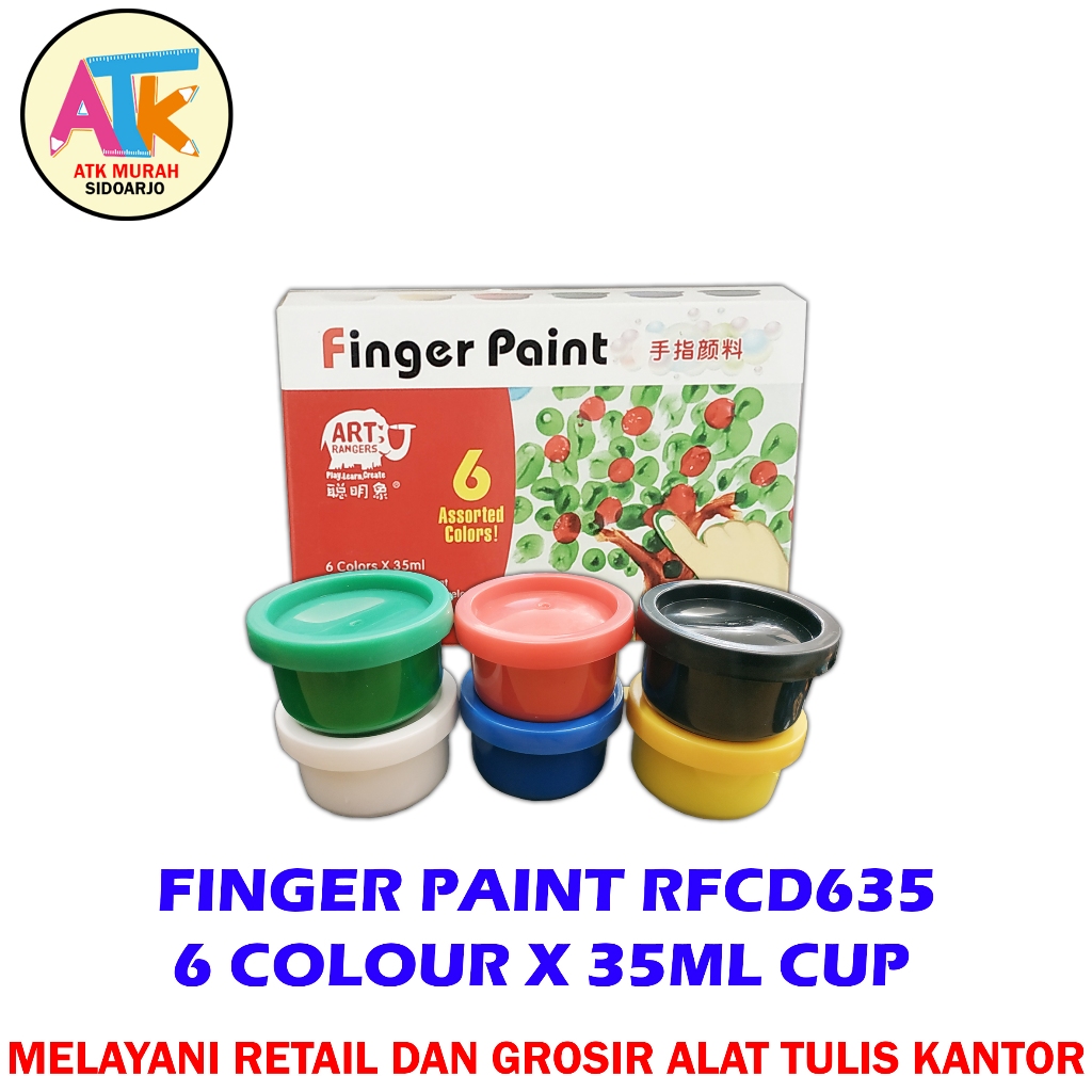 

Finger Paint RFCD635 6 Colour