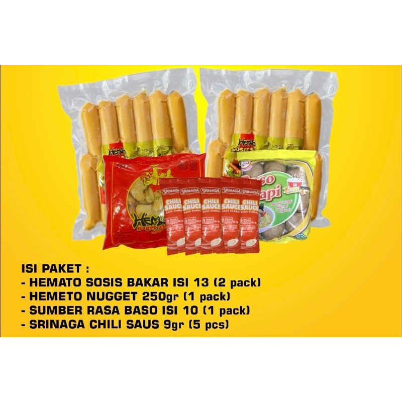 

Hemato Sosis Bakar Isi Paket