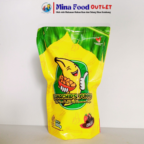 

BANA CHIPS S.YUMMY KERIPIK PISANG RASA COKLAT 100 GRAM