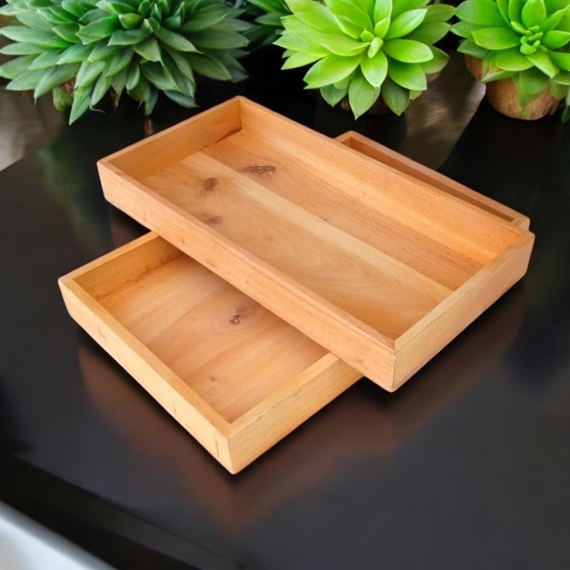 Nampan Kayu Aesthetic Hantaran Seserahan Pernikahan