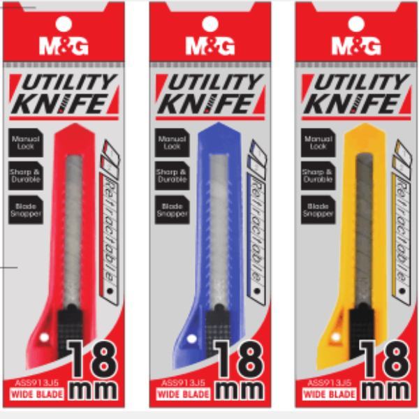 

TBMO M&G CUTTER UTILITY KNIFE 18MM 913J5 - 10012996