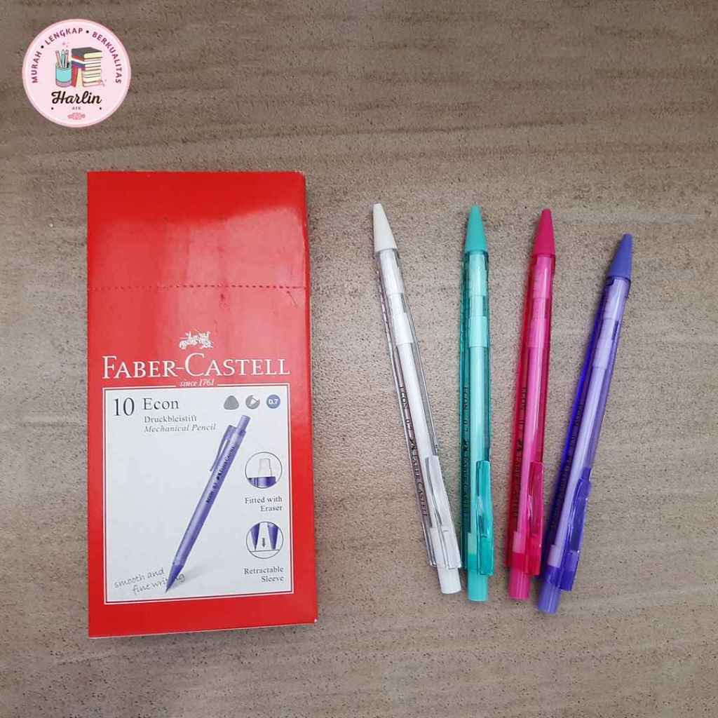 

Pensil Mekanik Faber Castell Econ 0.7 2B (pcs)