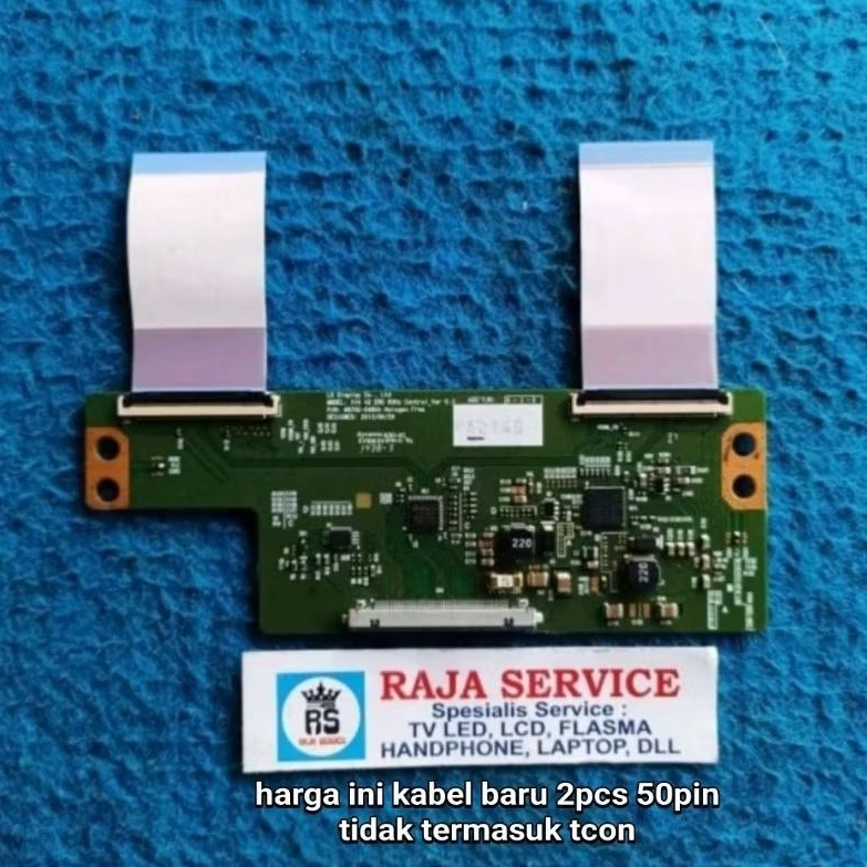 KABEL BARU tv LG 42LB550A 42LB550A flaxible lvds tcon ke panel 50pin