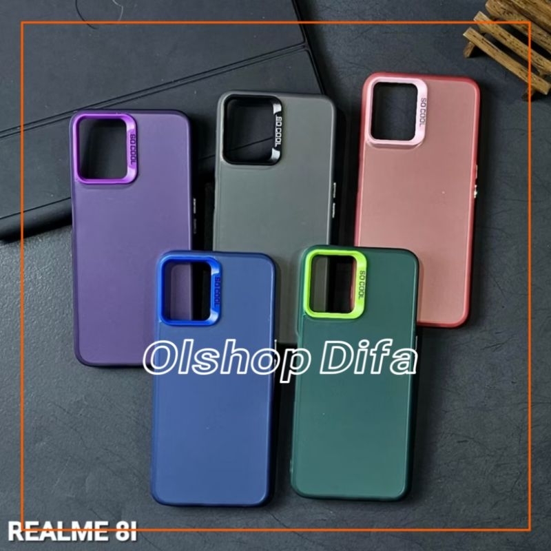 REALME 8i / Realme Narzo Silikon Case Imd Hologram plate softcase premium hardcase anti scratch warn