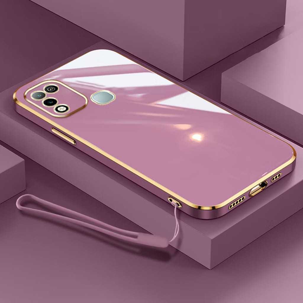 NEW Softcase INFINIX HOT 10 PLAY/ HOT 11 PALY Luxury Plating Premium Casing - HOHA ACC