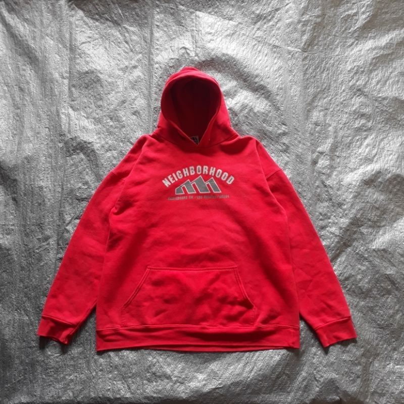 Vintage streetwear hoodie Neighborhood USA ( second/bekas )