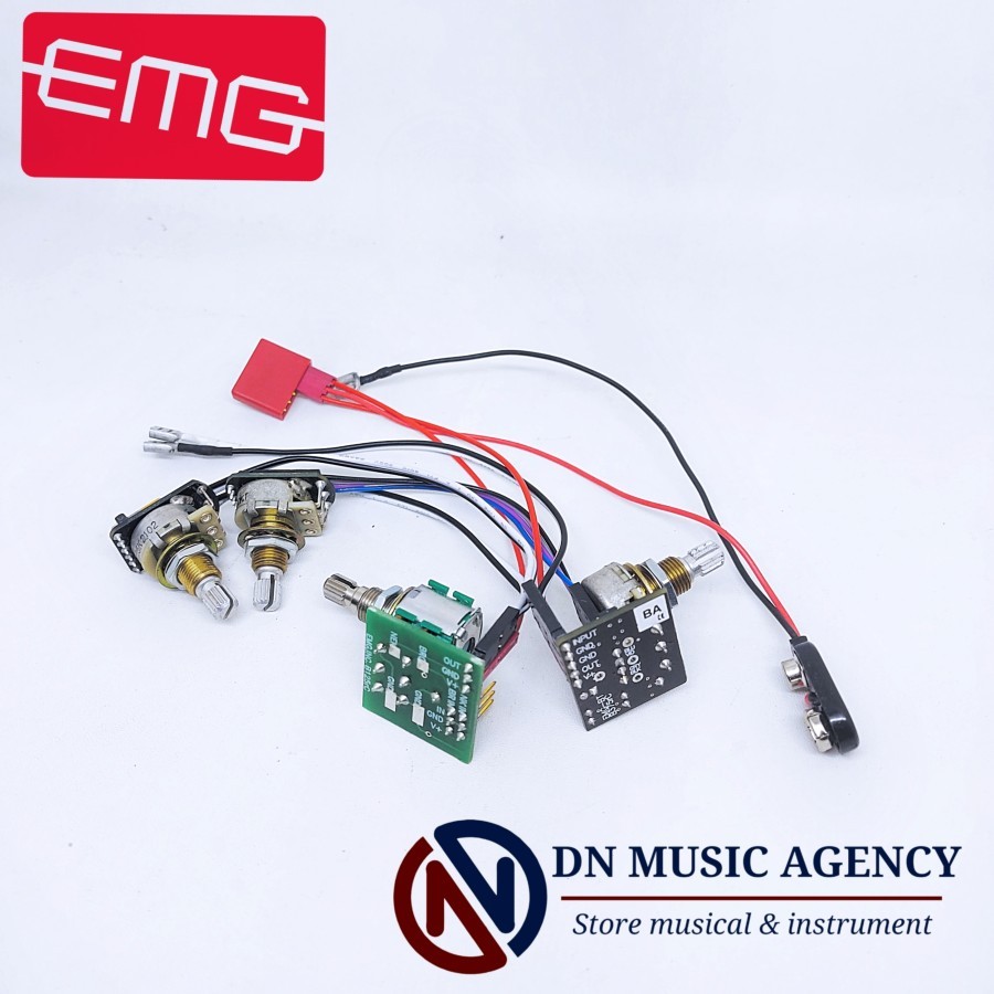 Preamp bass EMG bts control onboard original USA