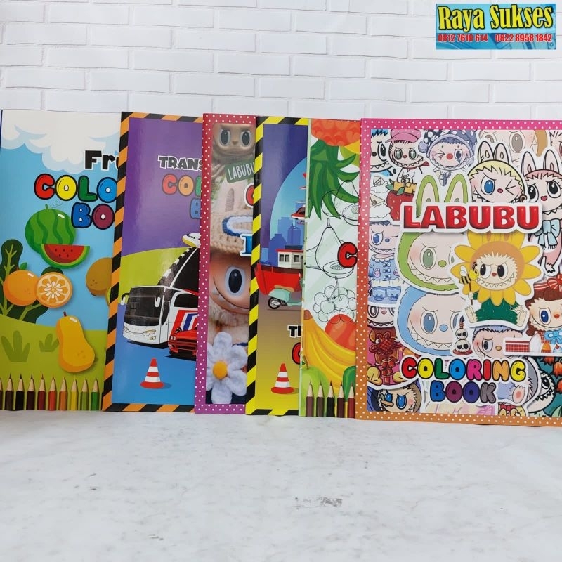 

Buku Mewarnai Karakter Walito A4/Coloring Book Karakter Walito A4