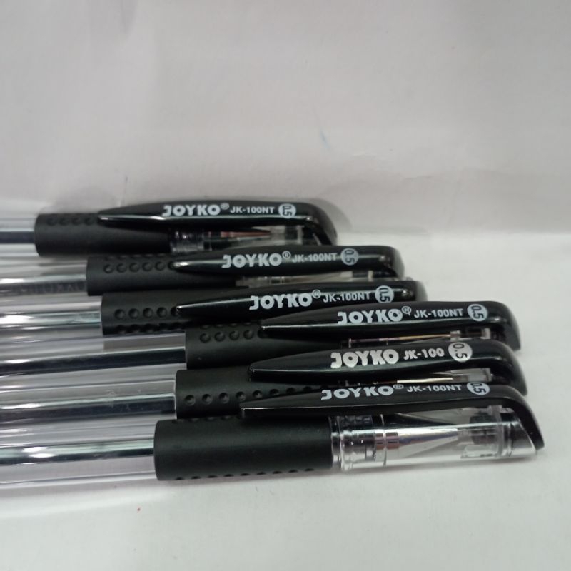 

BOLPEN JOYKO GEL PEN JK100&JK100NT 6pcs (tinta hitam )