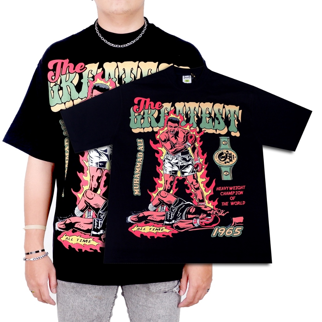 MUHAMMAD ALI KAOS OVERSIZE T-SHIRT