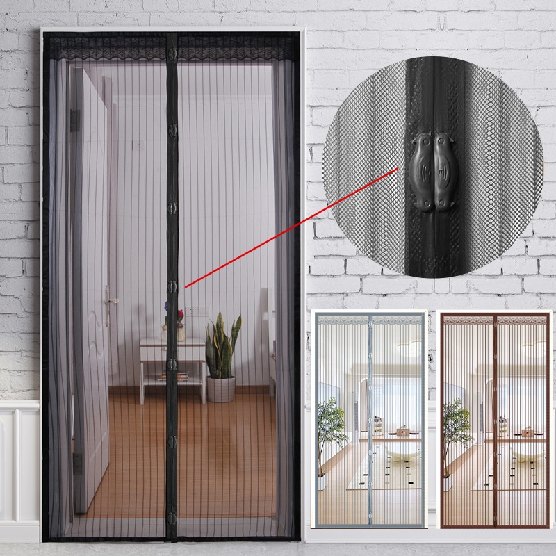 Tirai Magnet Elegan bahan plastik PVC (Anti-nyamuk) Tirai Pintu kama Tirai Pintu Magnet Kawat Nyamuk