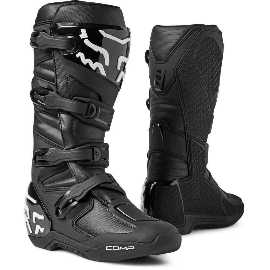 Sepatu Boots FOX Comp Black Boots FOX Comp Hitam Cross Trail Original