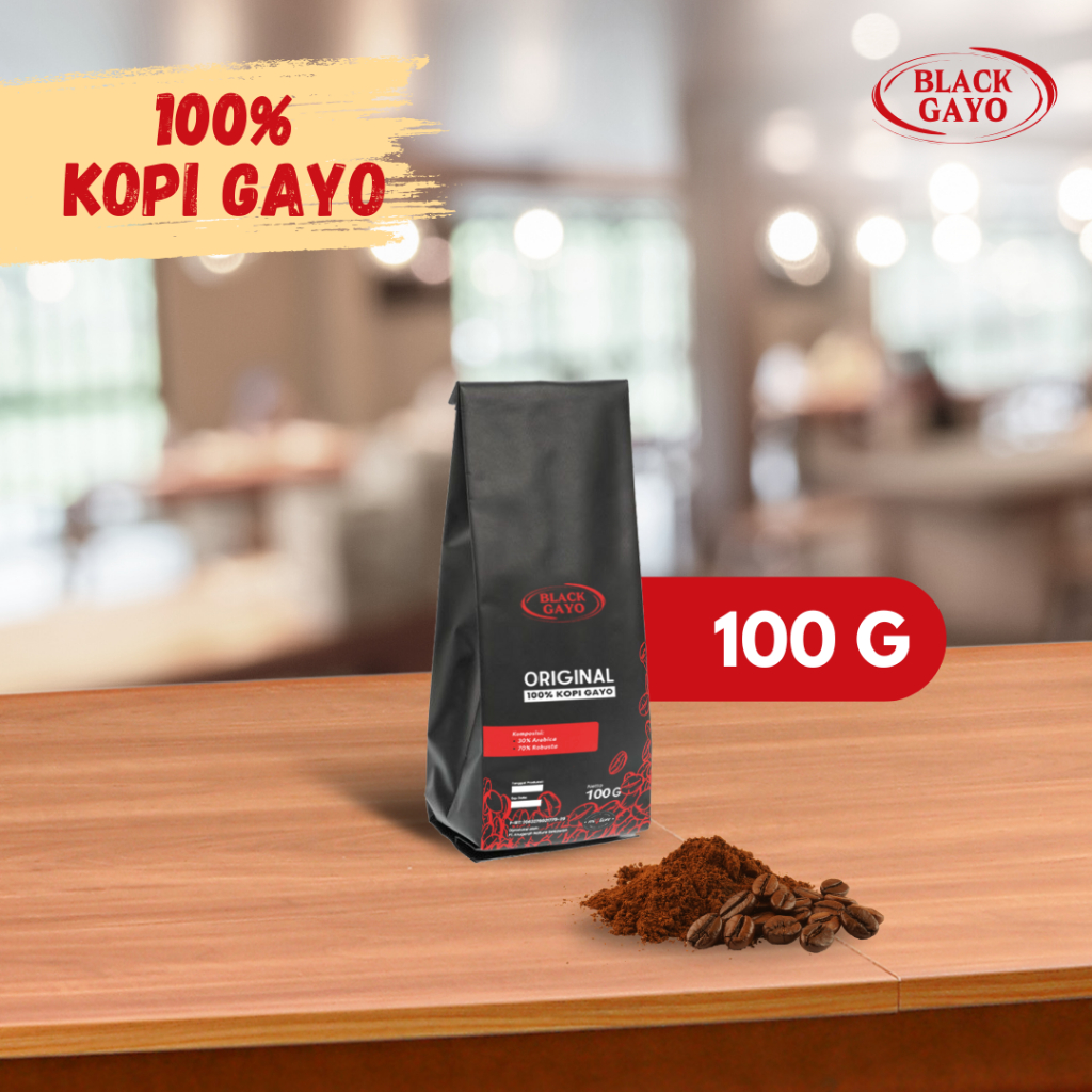

KOPI GAYO ACEH BLEND - Black Gayo Original 100gr
