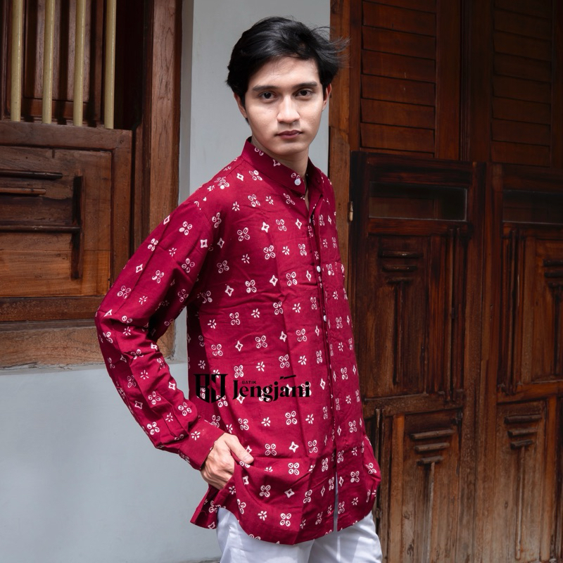 Kemeja Pria Shibori Jumputan Arumi