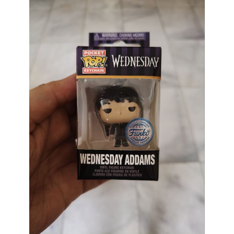 Funko Pop Keychain Wednesday - Wednesday Addams