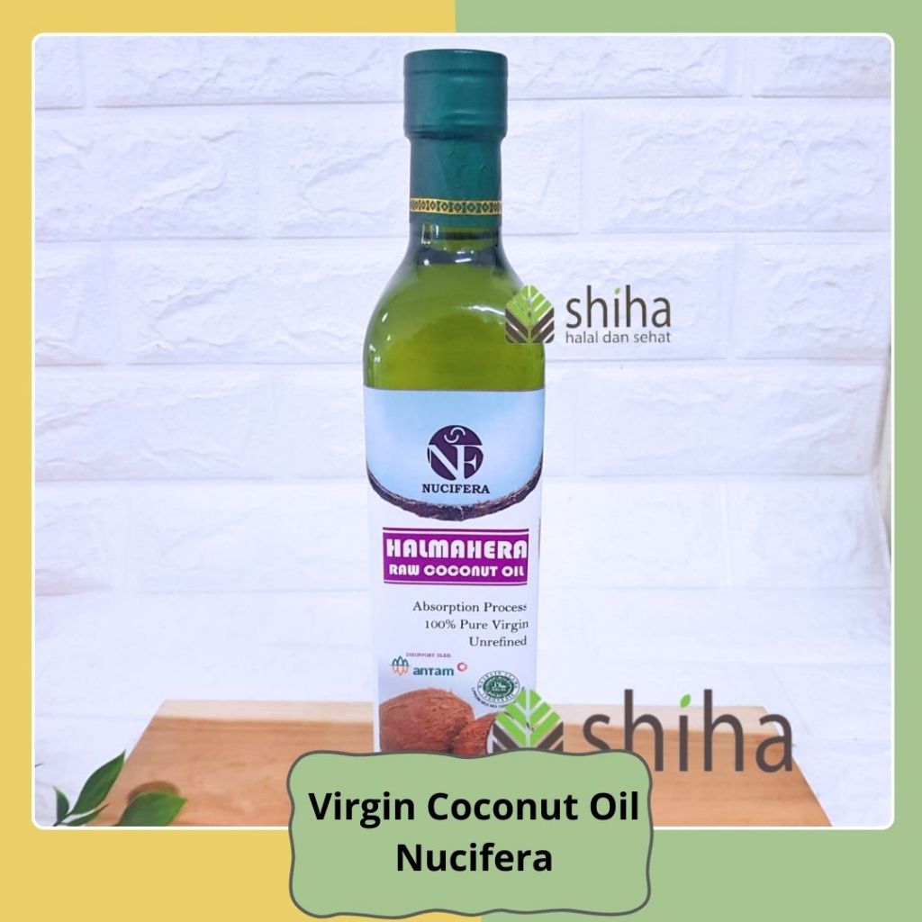 

SHIHA - Raw Coconut Oil Virgin Coconut Oil VCO 500 ml - Nucifera