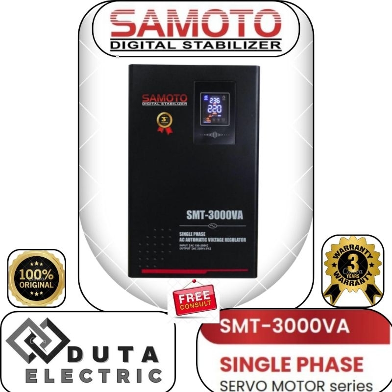 Stabilizer SMT-3000VA ( servo motor )