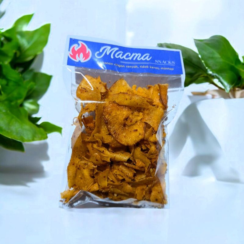 

MACMA SINGKONG KRIWIL ORIGINAL PEDAS DAUN JERUK FULL BUMBU KUALITAS SUPER