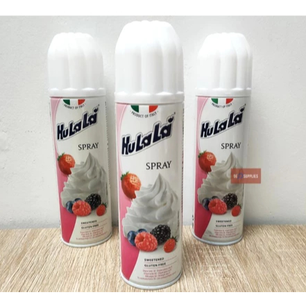 

Hulala Whipping Cream Spray 250gr Murah