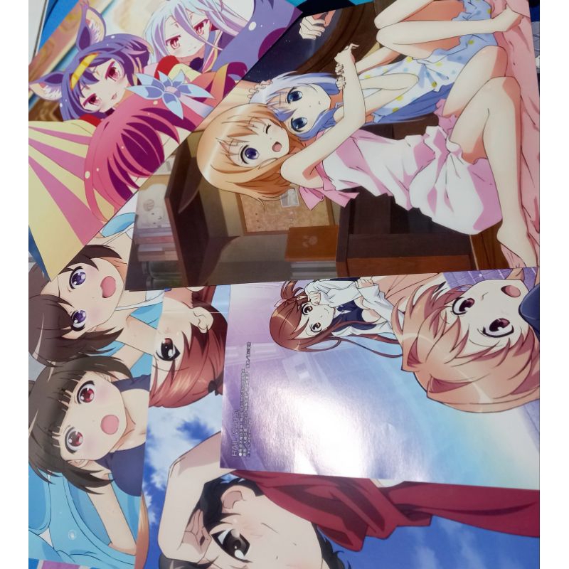 set 5 poster sexy anime. Poster A1 anime dan poster A3 anime