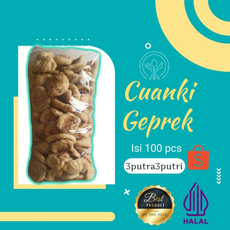 

Cuanki Geprek Isi 100 pcs