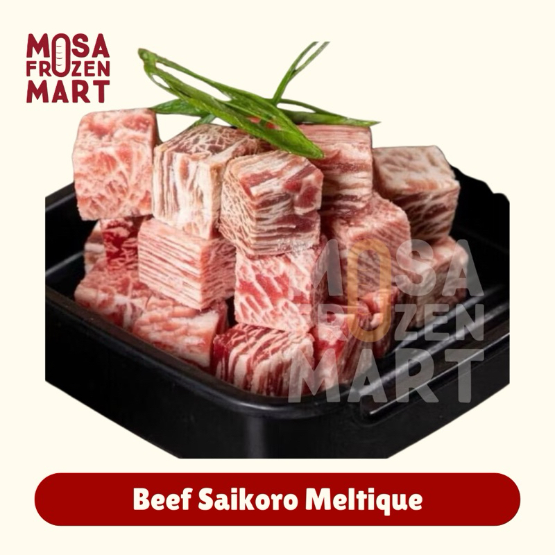 

Beef Saikoro Meltique | Daging Sapi | Meat Beef Grill