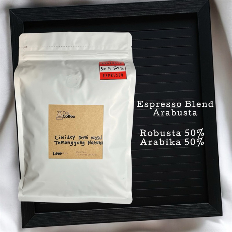 

Espresso 50:50 1.000 gram biji kopi (Bahan baku es kopi susu) -Grosir-