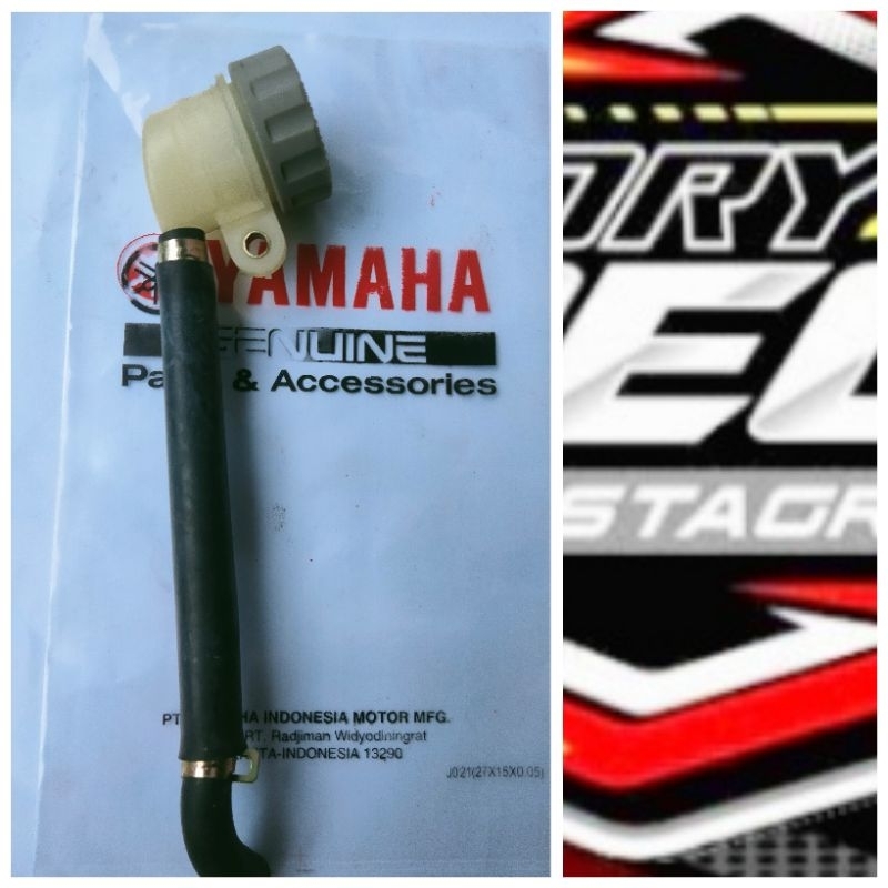 tabung minyak rem  belakang MX Vixion plus selang