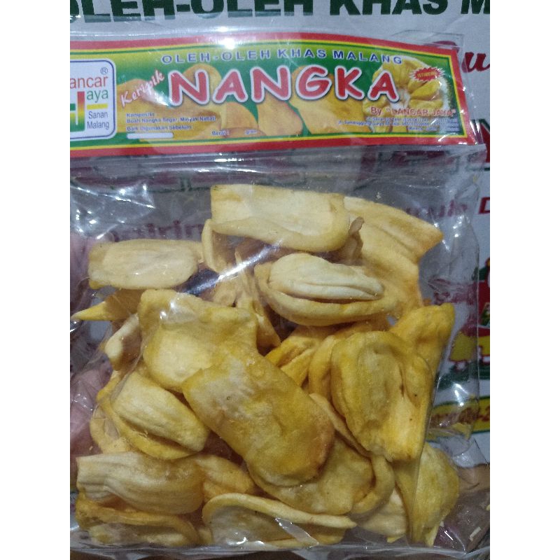 

Kripik Nangka Trans 150 gram Lancar Jaya/oleh-olehkhasmalang/kripikbuah