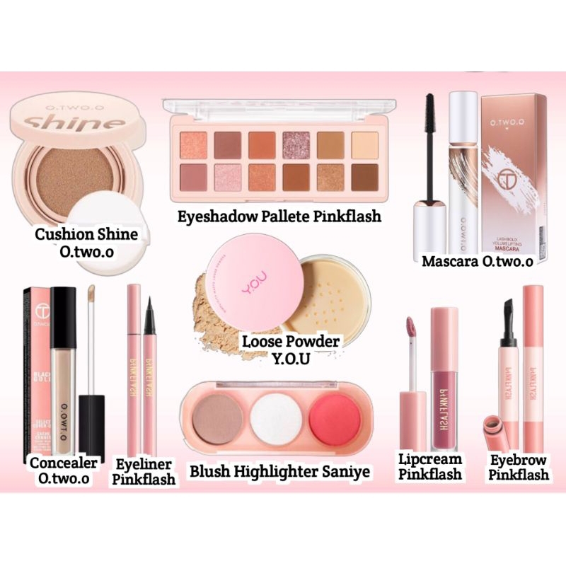 PAKET KOSMETIK FOCALLURE/PAKET KOSMETIK DAZZLE ME/PAKET KOSMETIK MURAH
