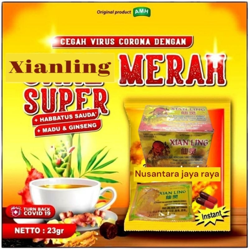 

minuman instan kapsulan kotak red
