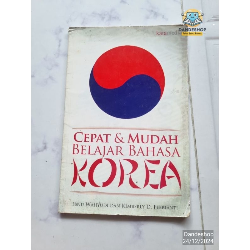 Cepat & Mudah Belajar Bahasa Korea  - Buku Bekas Preloved [KATAMEDIA]