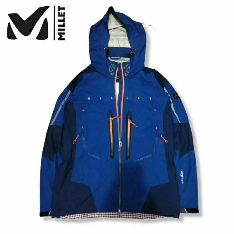 jaket millet dry edge high waterproof gorpcore