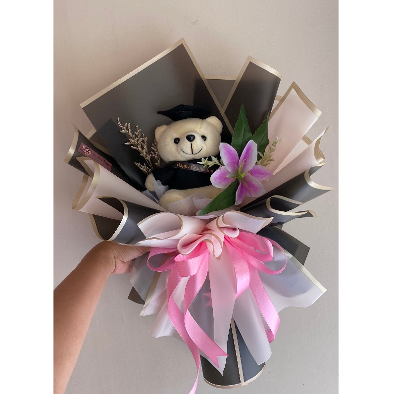 Buket Boneka/Buket Boneka Wisuda/Bouquet Wisuda/Buket/Bouquet/Buket Wisuda/Boneka Wisuda