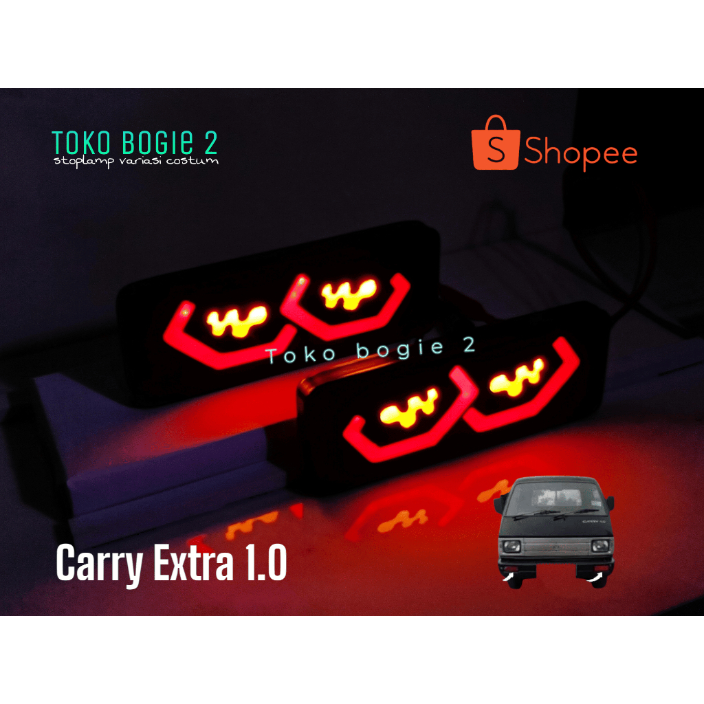 SEIN BEMPER DEPAN CARRY EXTRA 1.0 FULL AKRILIK CUTTING LASER