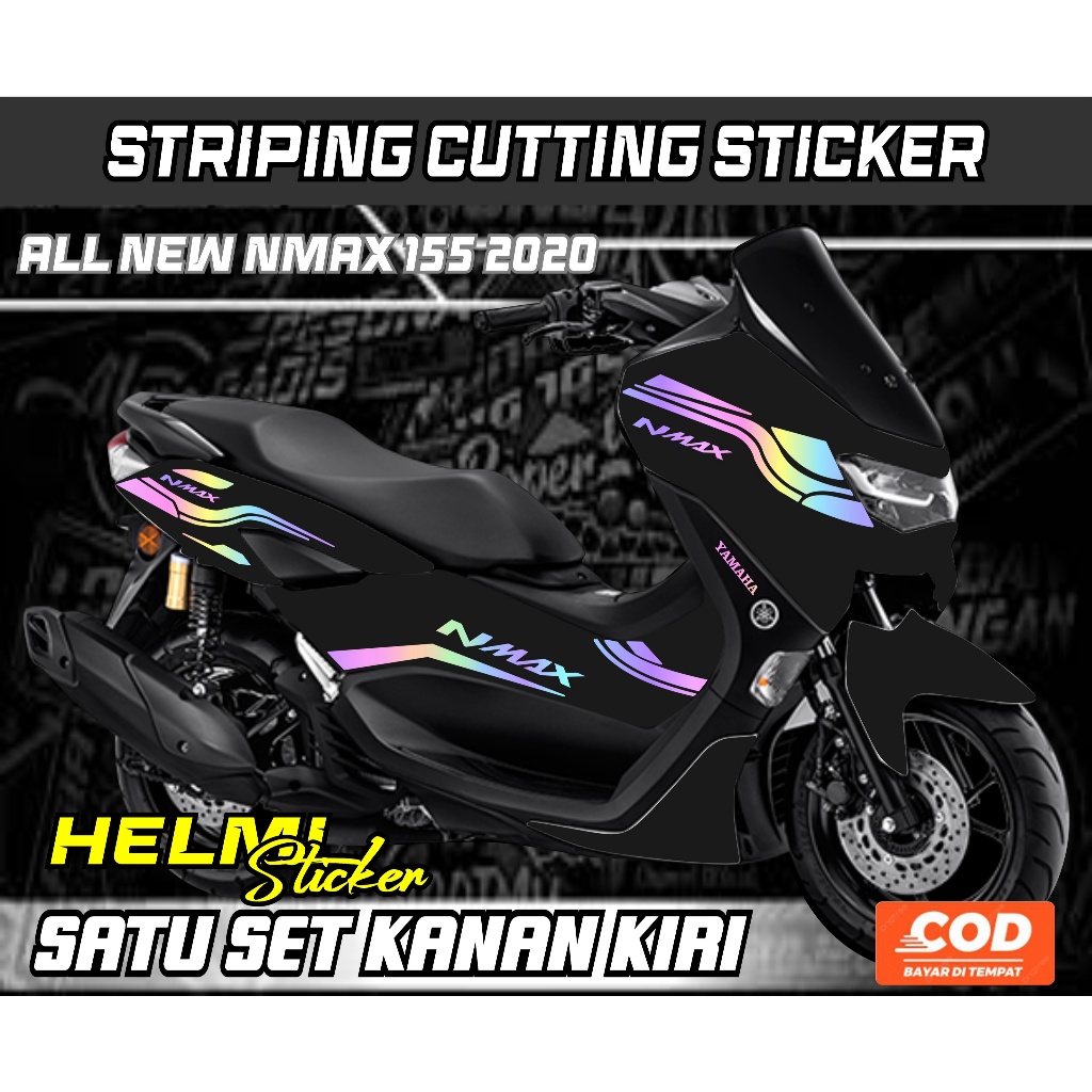 STRIPING || CUTTING STICKER/STRIPING YAMAHA NMAX 2020 || STIKER NMAX 2020 STRIPING LIS VARIASI